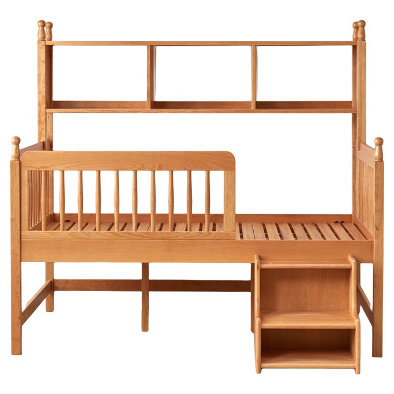 Baby Bookshelf Small - Łóżko dziecięce z litego drewna, dla
