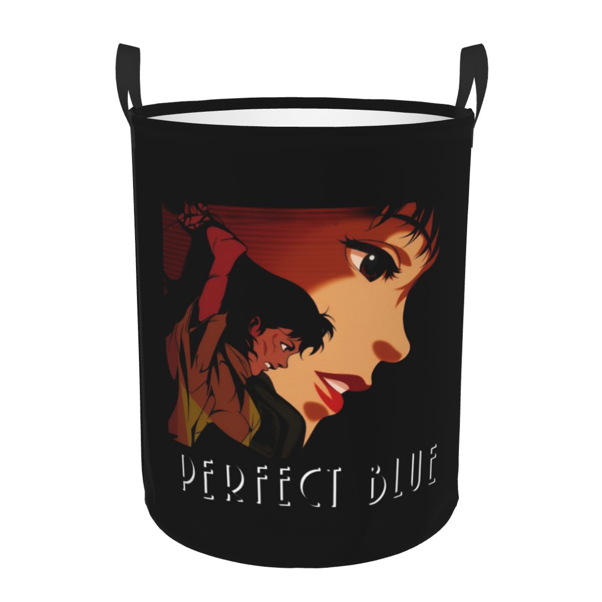 Baby Nursery Laundry Basket - P-Perfect Blue Japoński Film Thriller z