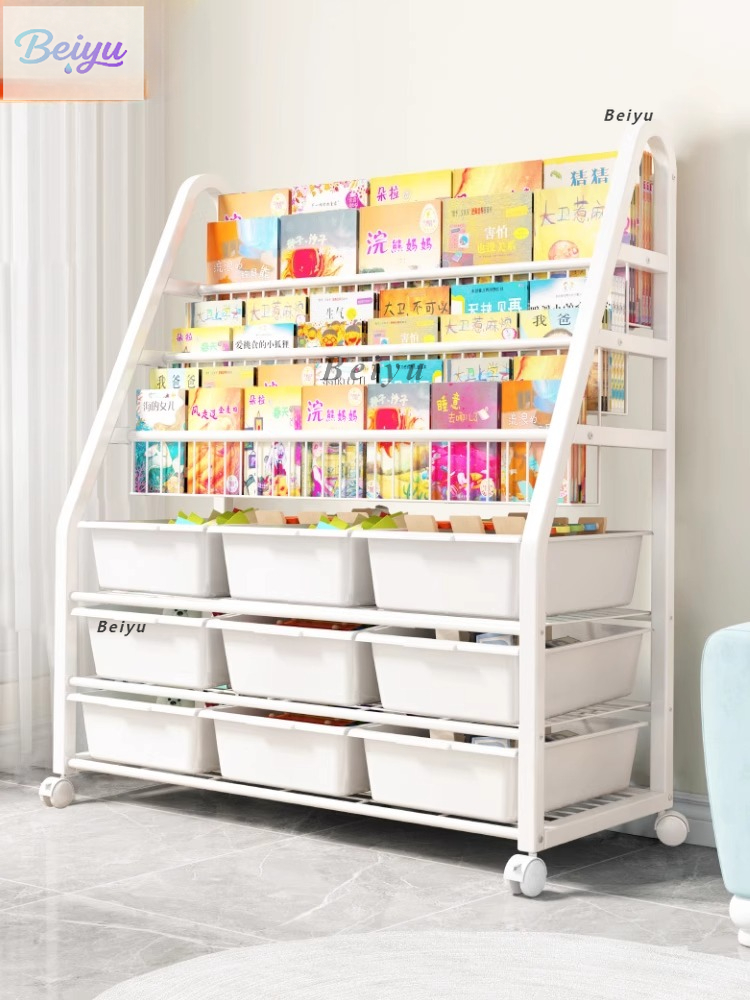Baby Bookshelf Small - Prosty regał na książki Dziecięcy regał