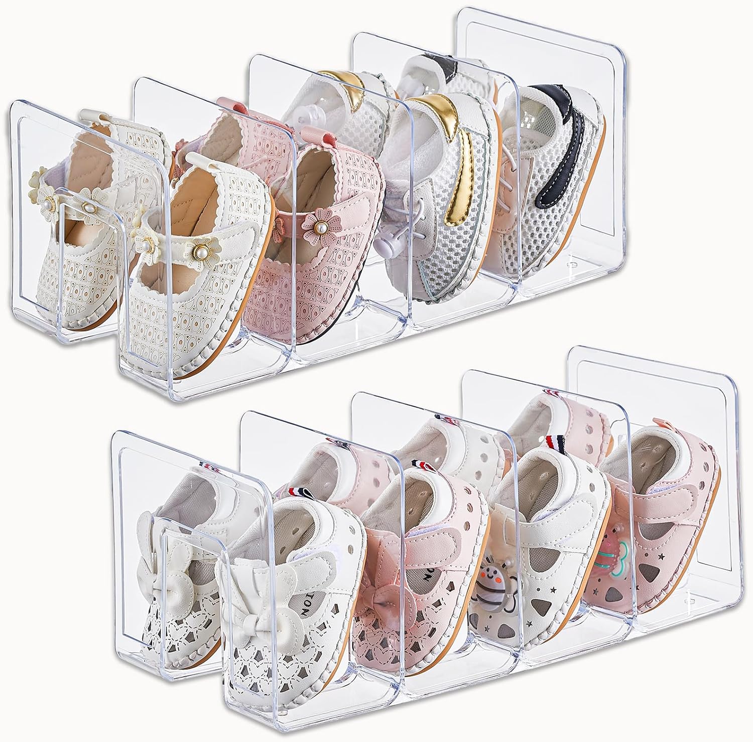 Baby Bookshelf Small - 2 szt. Mały regał na buty,