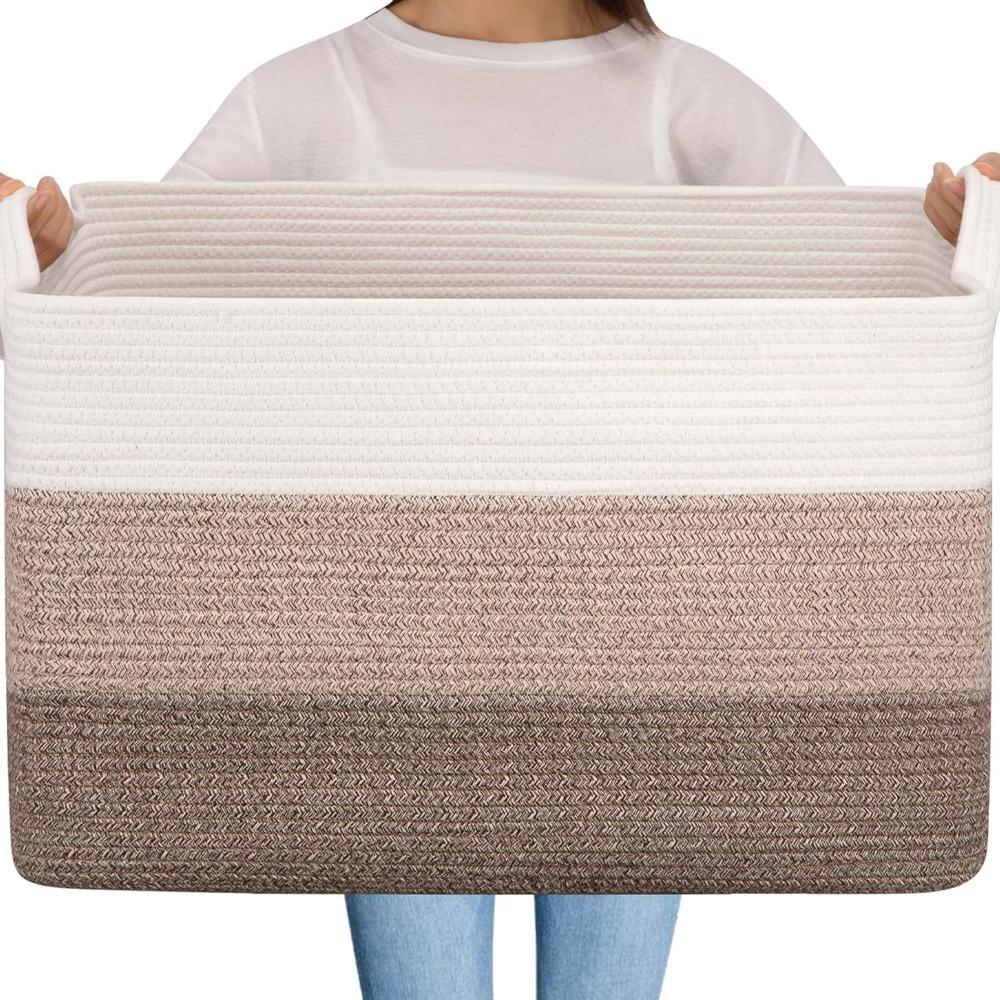 Baby Nursery Laundry Basket - Bardzo Duży Kosz do Przechowywania 65L,