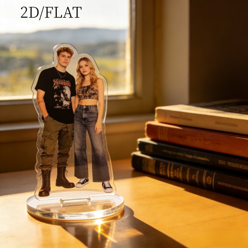 Baby Bookshelf Small - Mała, personalizowana figurka 2D, dekoracja na