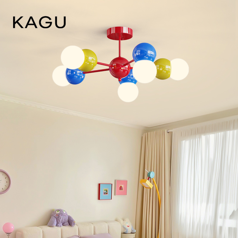 Baby Nursery Chandelier - Żyrandol KAGU Bubble Ball - Kolorowa