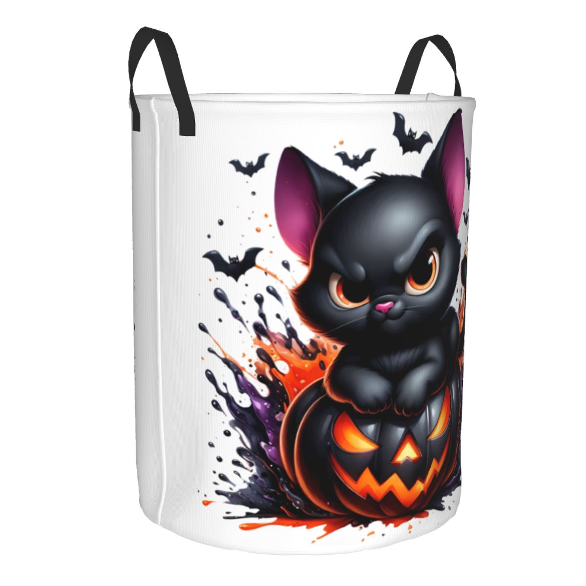 Kosz na pranie Halloween Czarn – Baby Nursery Laundry Basket recenzja i cena