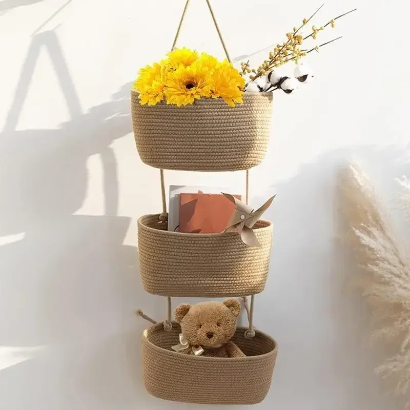3-poziomowy kosz wiszący z tka – Baby Nursery Laundry Basket recenzja i cena