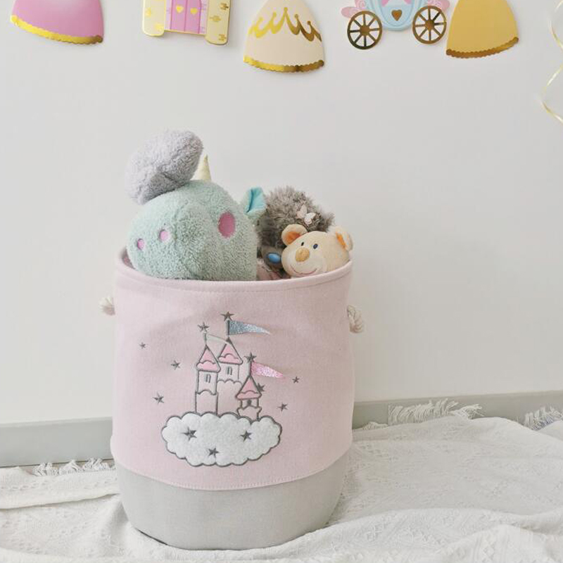 Duży różowy kosz na pranie Kos – Baby Nursery Things recenzja i cena