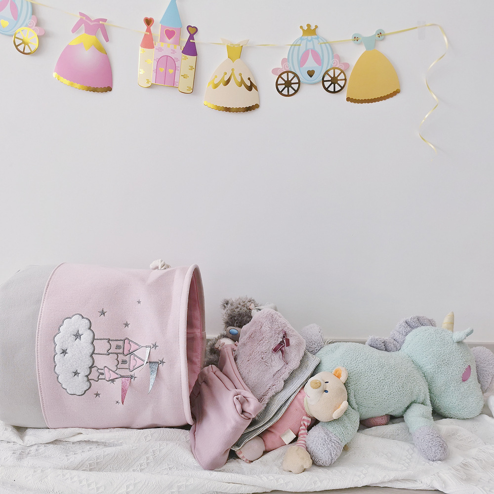 Duży różowy kosz na pranie Kos – Baby Nursery Things recenzja i cena