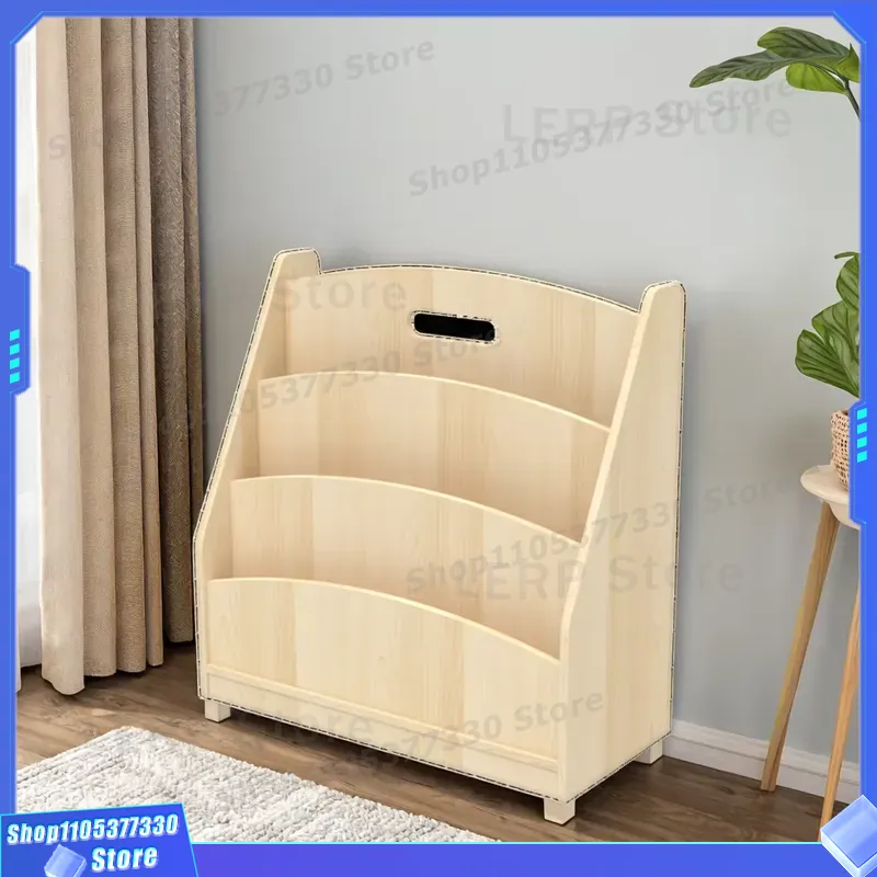 Drewniane meble do przedszkola – Baby Bookshelf Small recenzja i cena