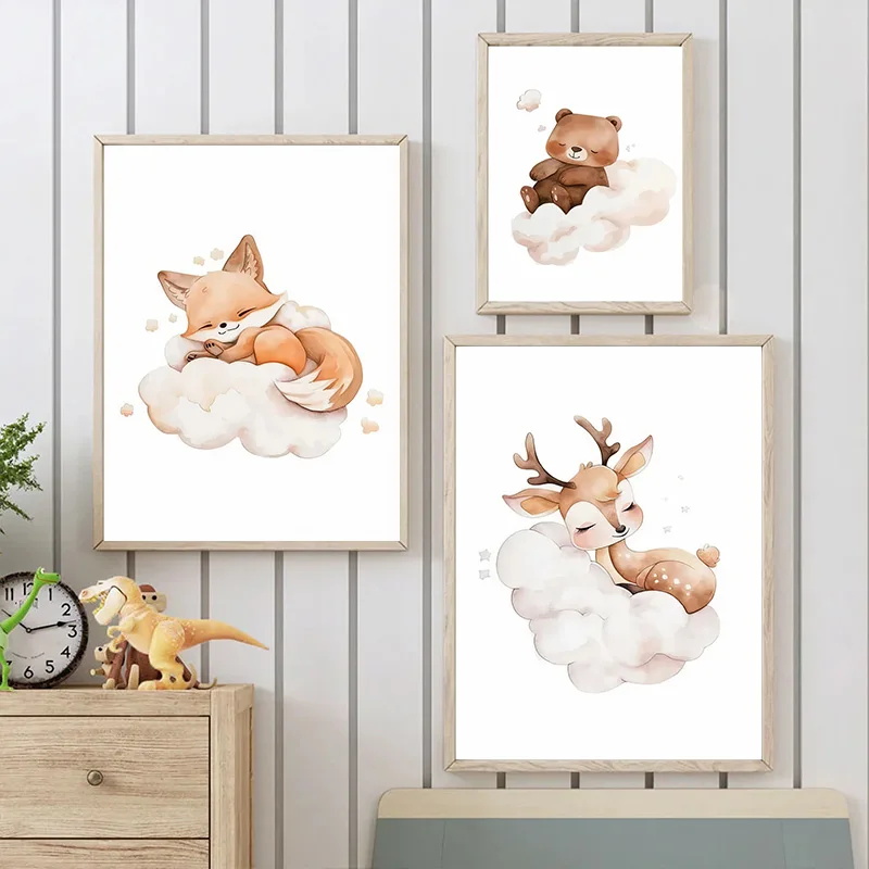 Plakat na ścianę do pokoju dzi – Baby Nursery Frames recenzja i cena