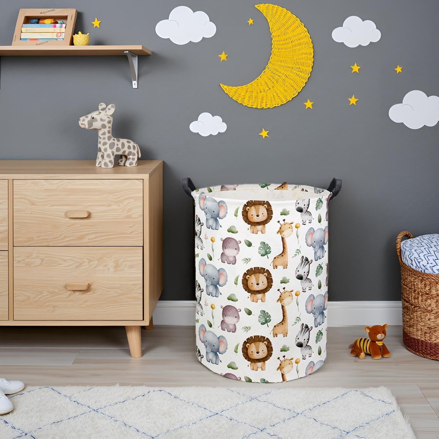 Kosz na pranie dla niemowląt K – Baby Nursery Laundry Basket recenzja i cena