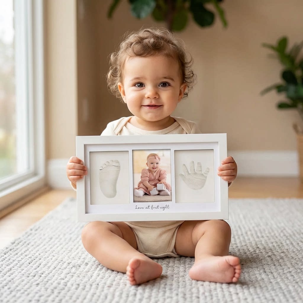 Zestaw do odcisków dłoni i stó – Baby Nursery Frames recenzja i cena