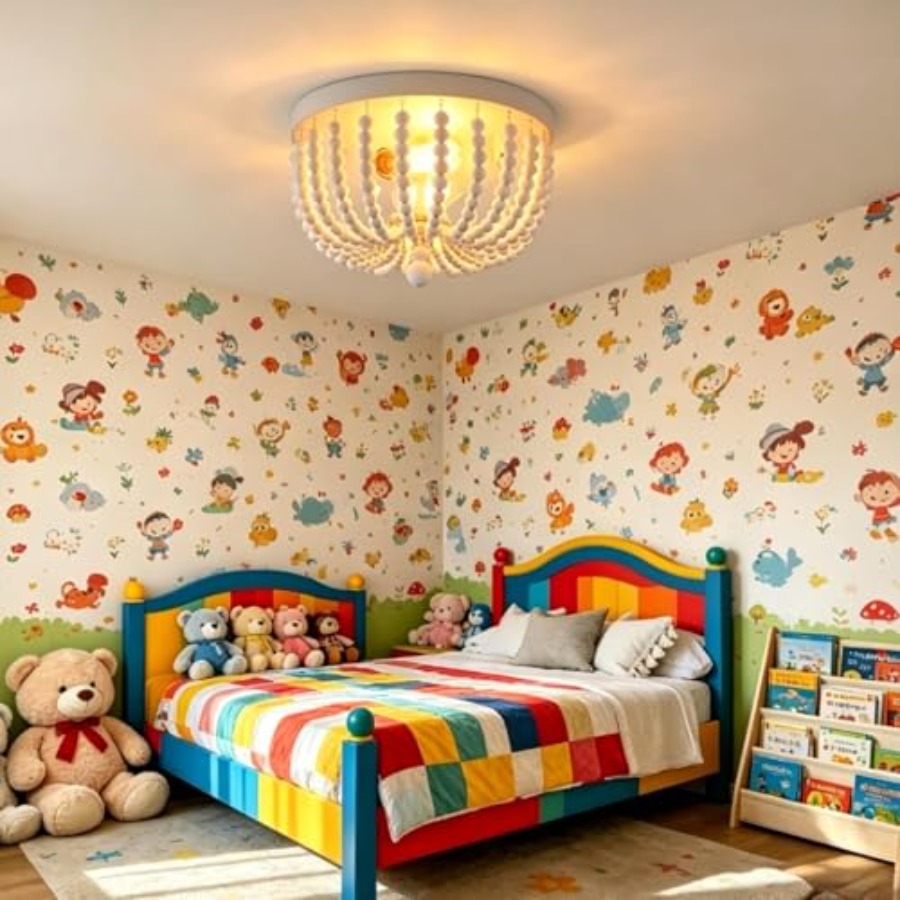 Oprawy sufitowe wpuszczane, 2- – Baby Nursery Chandelier recenzja i cena