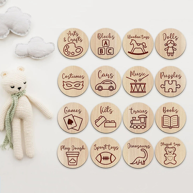 Drewniane etykiety do przechow – Baby Nursery Things recenzja i cena