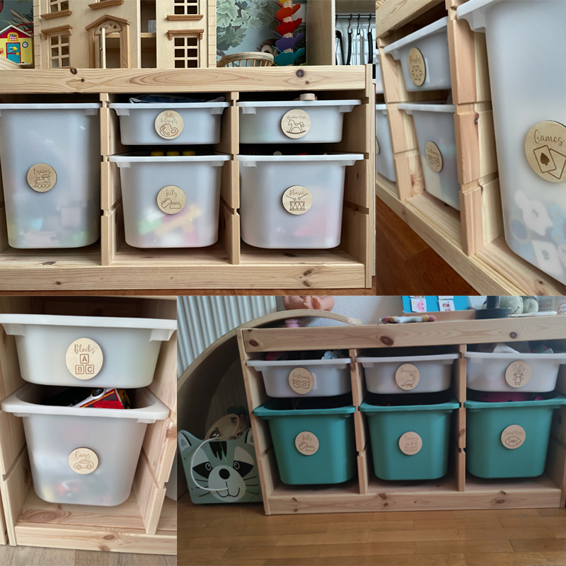 Drewniane etykiety do przechow – Baby Nursery Things recenzja i cena