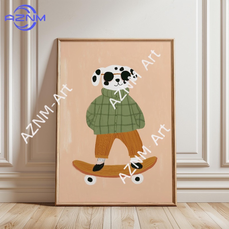 1 szt. Zabawny plakat ze zwier – Baby Nursery Things recenzja i cena