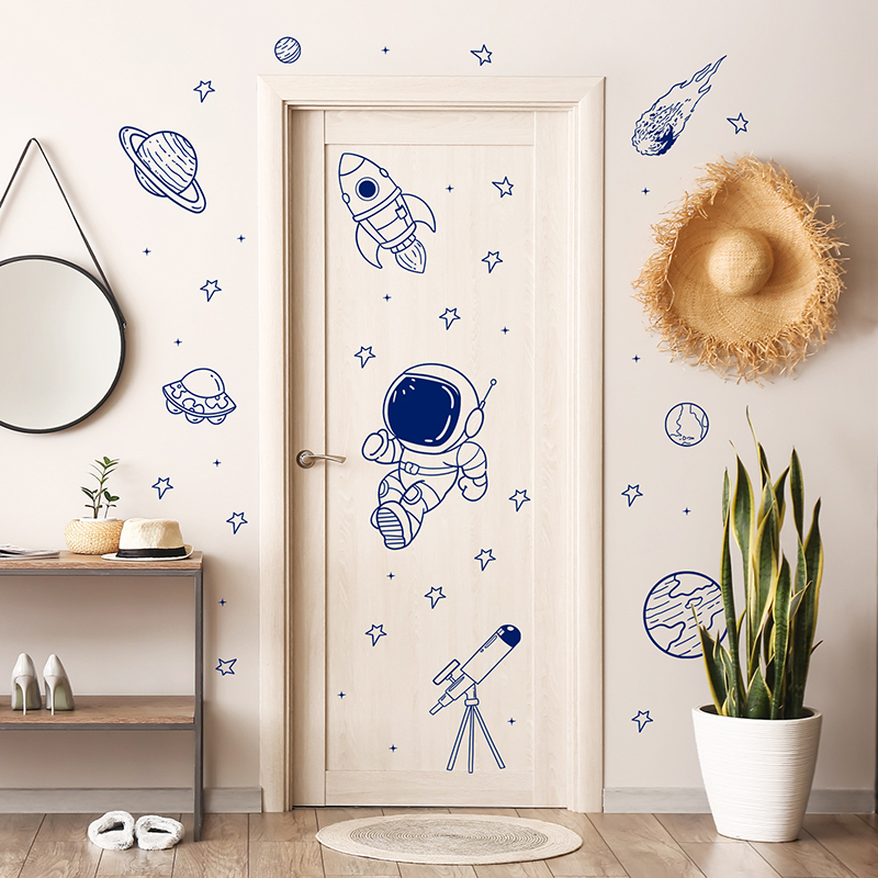 Naklejka ścienna Cartoon Unive – Baby Nursery Things recenzja i cena