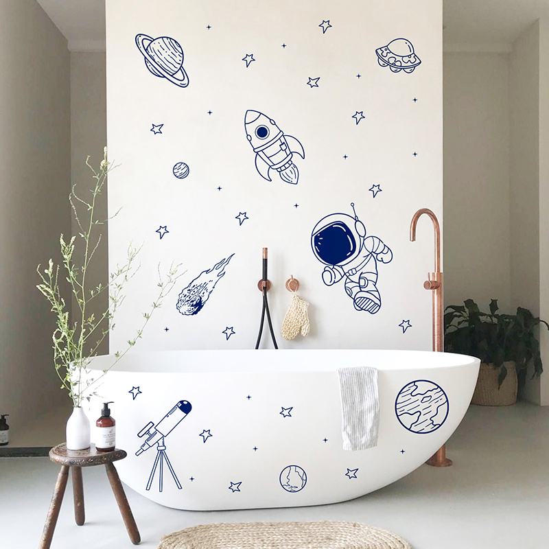 Naklejka ścienna Cartoon Unive – Baby Nursery Things recenzja i cena