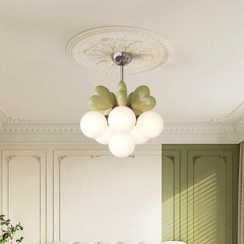 Różowa Lampa Wisząca LED E27 w – Baby Nursery Chandelier recenzja i cena